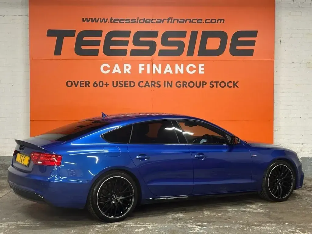 Usado Audi A5 Sportback Black Edition 2015 Azul Citadino