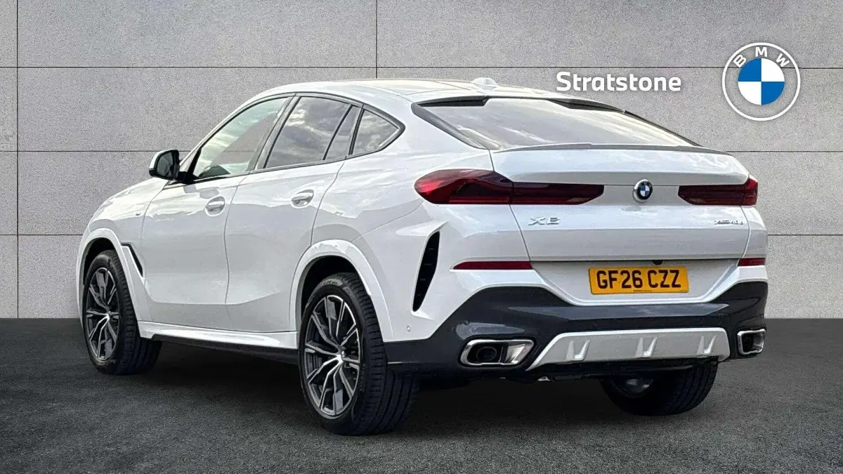 New BMW X6 M Sport 347 HP (255 kW) 2026 White SUV