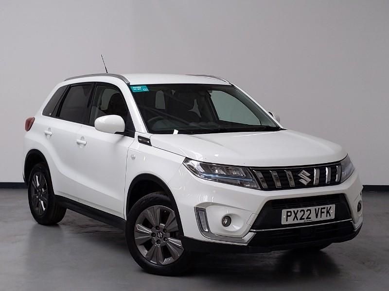 White Used 2022 Suzuki Vitara SZ-T SUV | £14,998 (Fair price) - Image 1/4