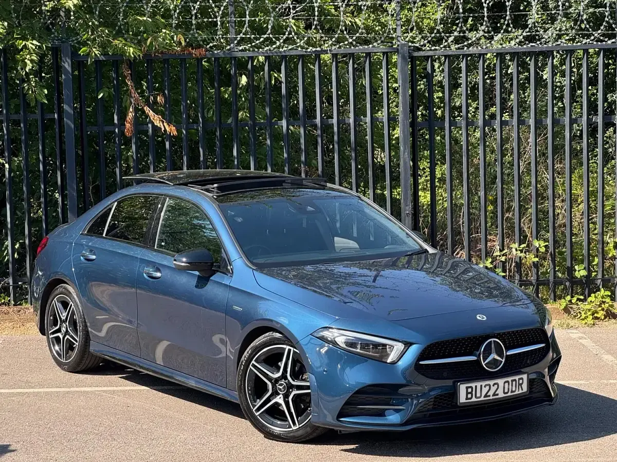 Used Mercedes A200 AMG Line Premium Plus 2022 Blue Sedan