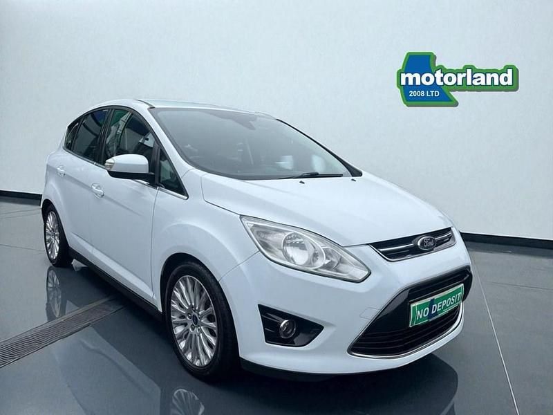White Used 2013 Ford C-MAX Titanium MPV | £4,999 (A bit pricey) - Image 1/3