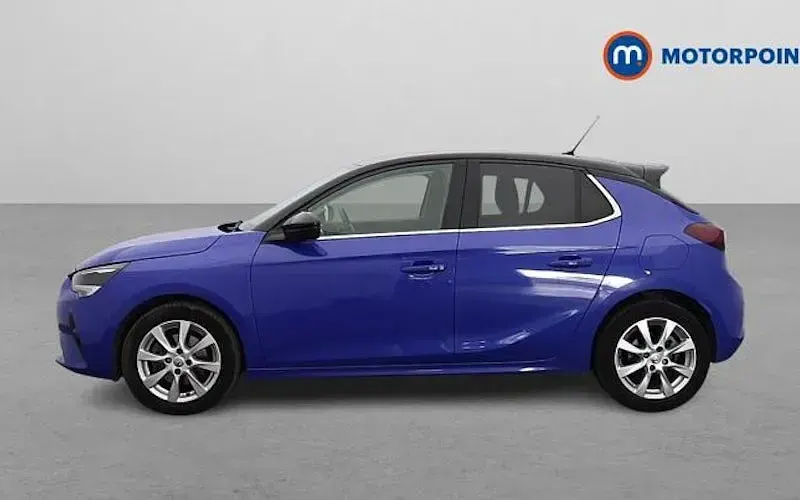 Used Vauxhall Corsa Elite 101 HP (74 kW) 2020 Blue Hatchback