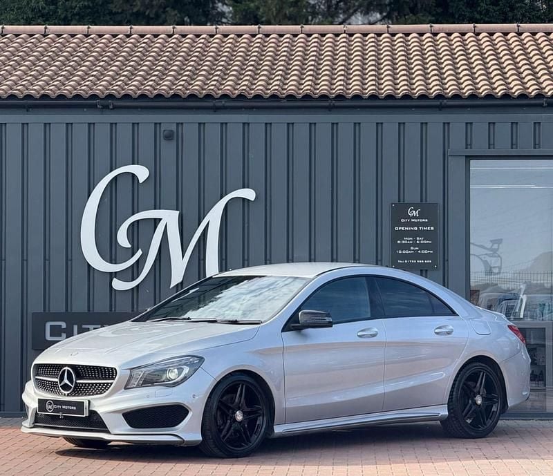 Silver Used 2015 Mercedes CLA220 AMG Sedan | £10,990 (Fair price) - Image 1/4