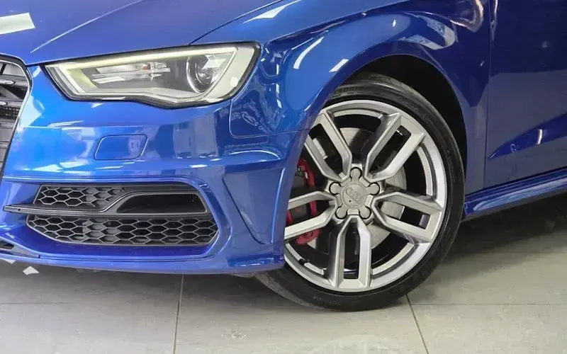 Used Audi S3 Sportback Design 300 HP (220 kW) 2016 Blue Hatchback