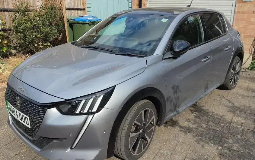 Used Peugeot e-208 Premium 100 kW (136 HP) 2022 Grey Hatchback