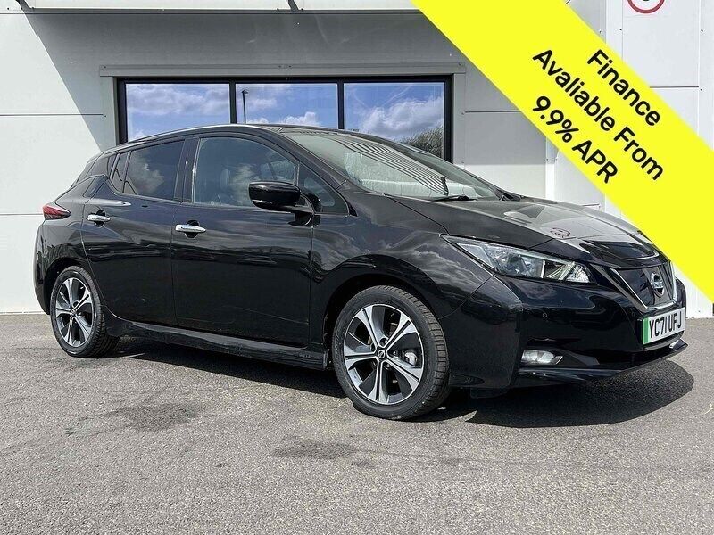 Black Used 2022 Nissan Leaf N-Connecta Hatchback | £9,795 - Image 1/3