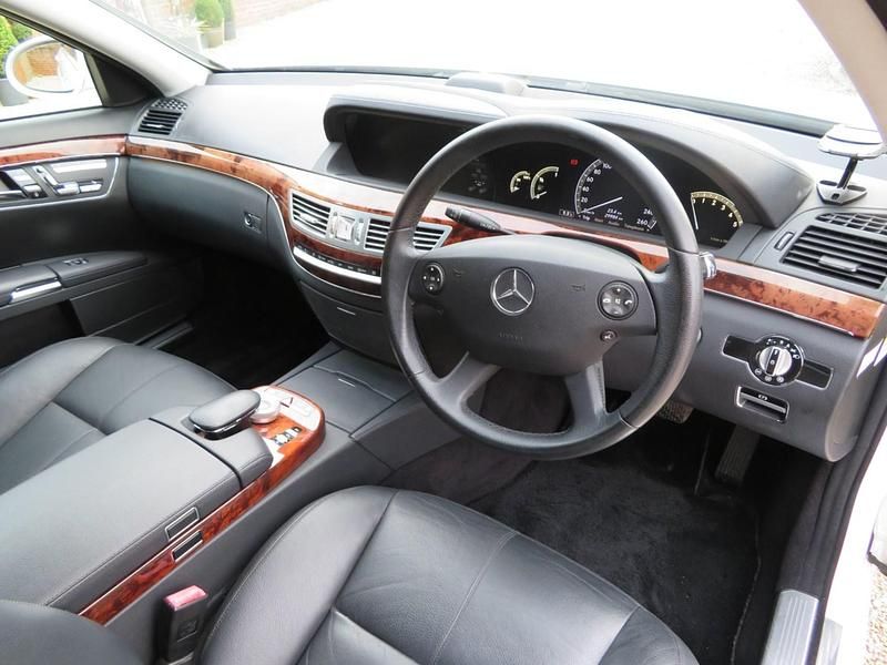 Used Mercedes S350 Luxury 2008 White Sedan