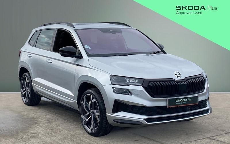 Used Skoda Karoq SportLine 150 HP (110 kW) 2025 Silver SUV