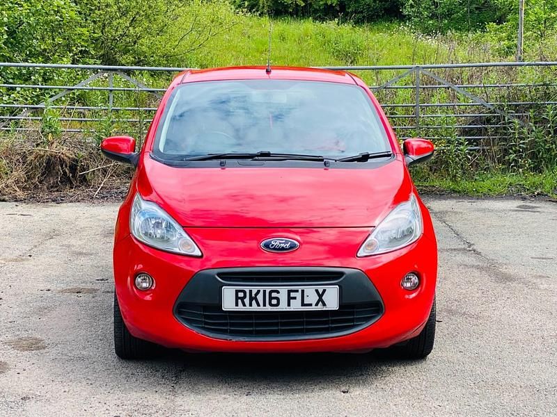 Red Used 2016 Ford Ka Zetec Hatchback | £2,395 (Super price) - Image 1/4