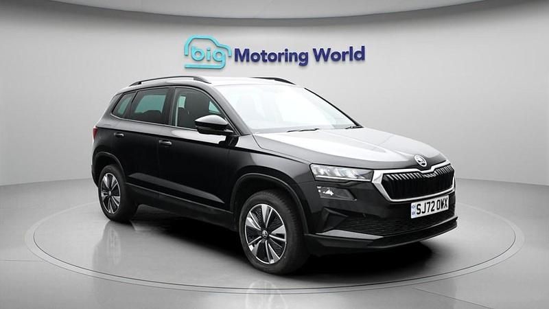 Used Skoda Karoq SE Drive 110 HP (80 kW) 2022 Black SUV
