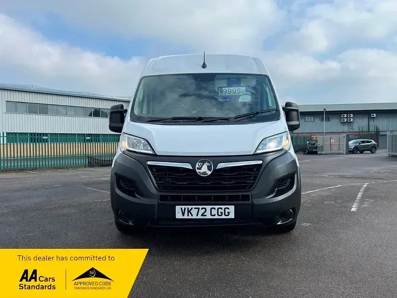 Used Vauxhall Movano S 2022 White