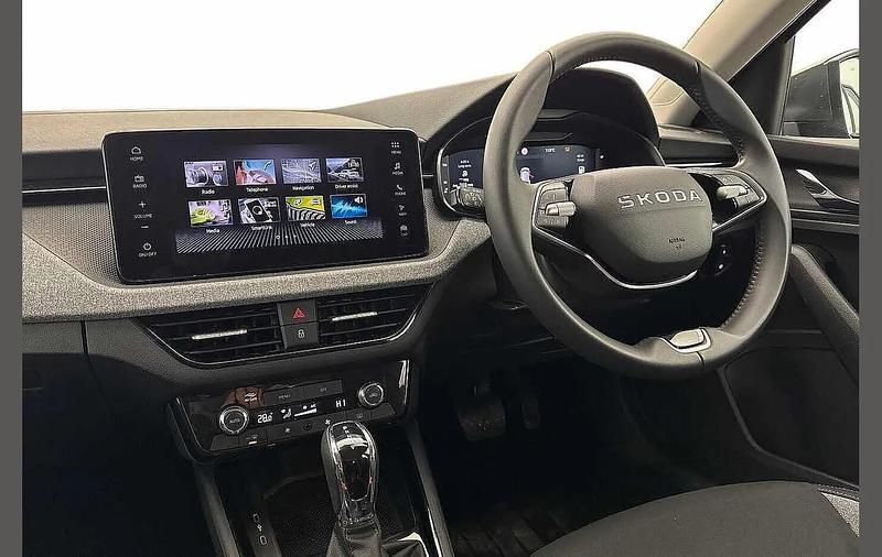 Used Skoda Scala SE 115 HP (84 kW) 2025 Graphite grey metallic Hatchback