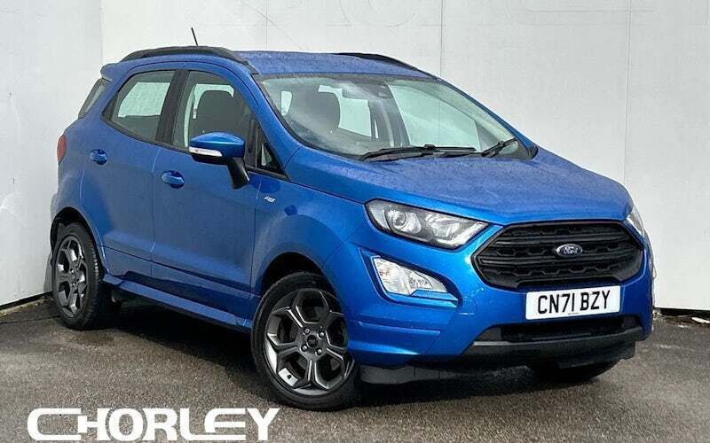 Blue Used 2021 Ford Ecosport ST-Line SUV | £11,749 (Good price) - Image 1/4