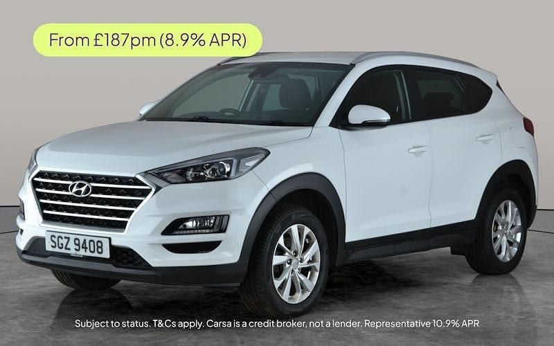 White Used 2020 Hyundai Tucson SE SUV | £12,179 (Good price) - Image 1/3