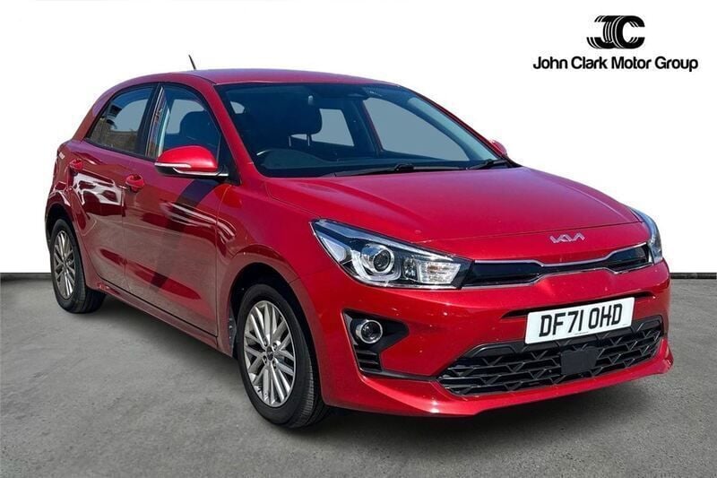 Red Used 2022 Kia Rio 2 Hatchback | £11,250 (Fair price) - Image 1/4