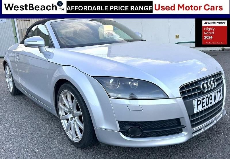 Used Audi TT Roadster Comfort 200 HP (147 kW) 2009 Silver Cabriolet
