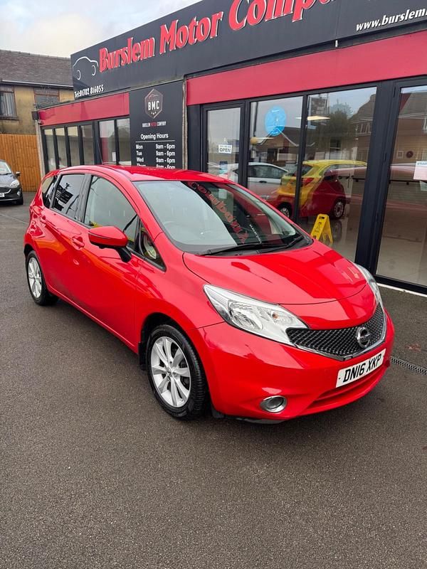 Used Nissan Note S 2016 Red MPV