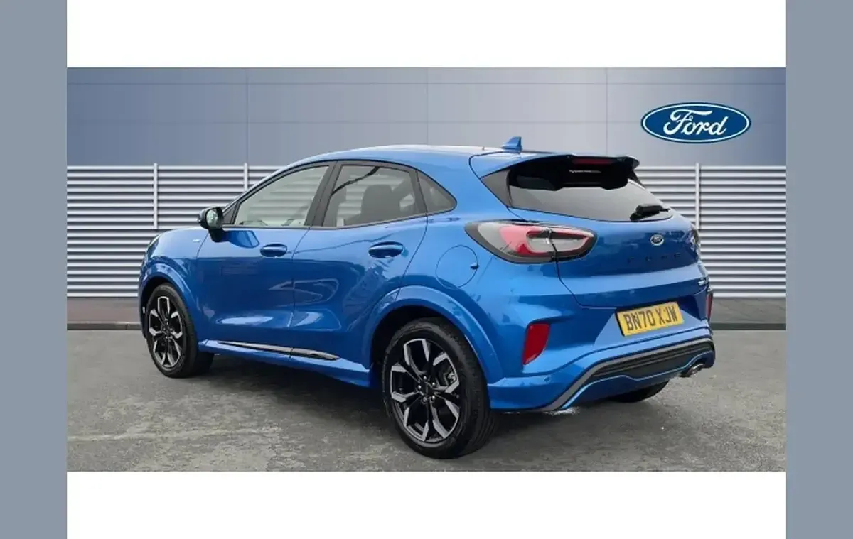 Used Ford Puma ST-Line 125 HP (91 kW) 2020 Blue Coupe