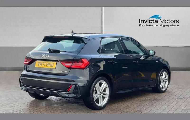 Used Audi A1 S-Line 110 HP (80 kW) 2021 Black Hatchback