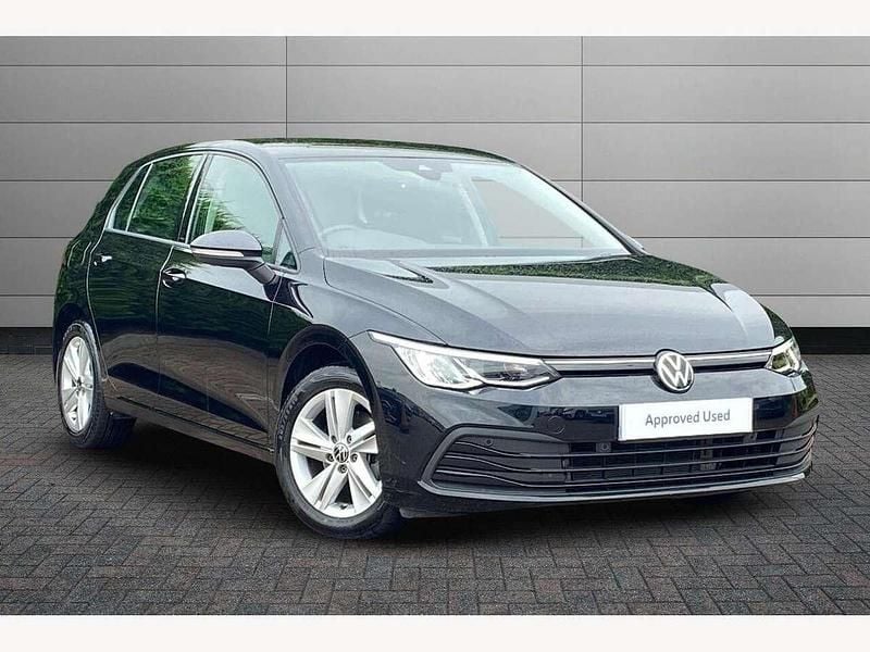 Black Used 2023 VW Golf VIII Life Hatchback | £19,095 (Good price) - Image 1/4
