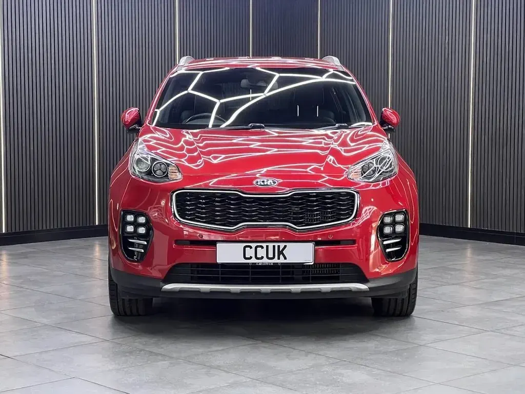 Used Kia Sportage GT-Line 134 HP (98 kW) 2018 Red SUV