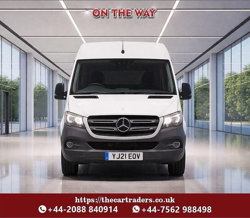 Begagnad Mercedes Sprinter Progressive 2021 Vit Van