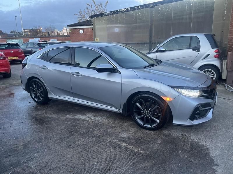 Used Honda Civic SR 120 HP (88 kW) 2020 Silver Hatchback