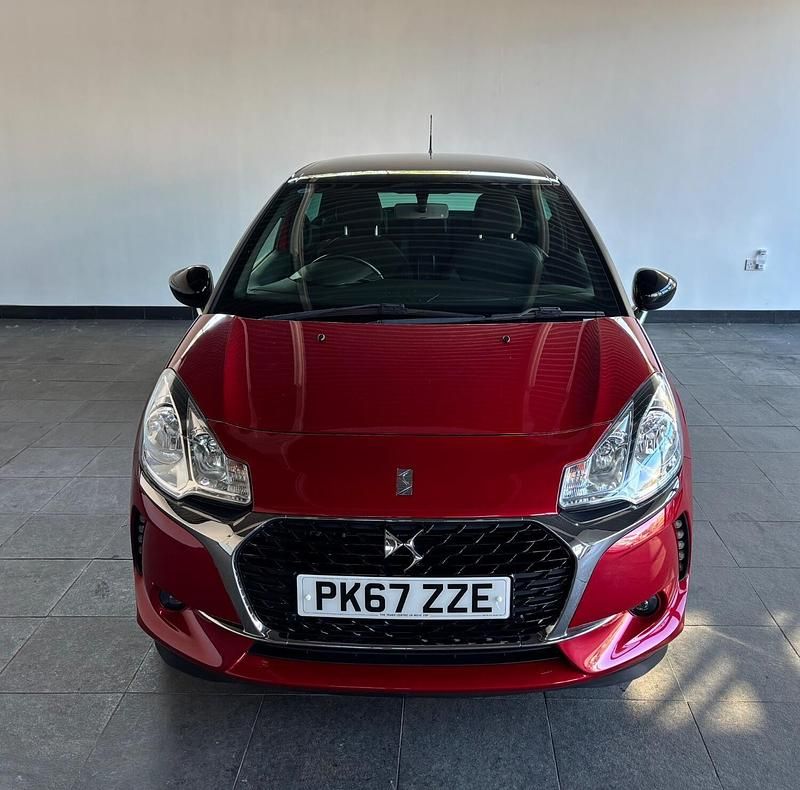 Used DS Automobiles DS3 Connected Chic 2017 Red Hatchback
