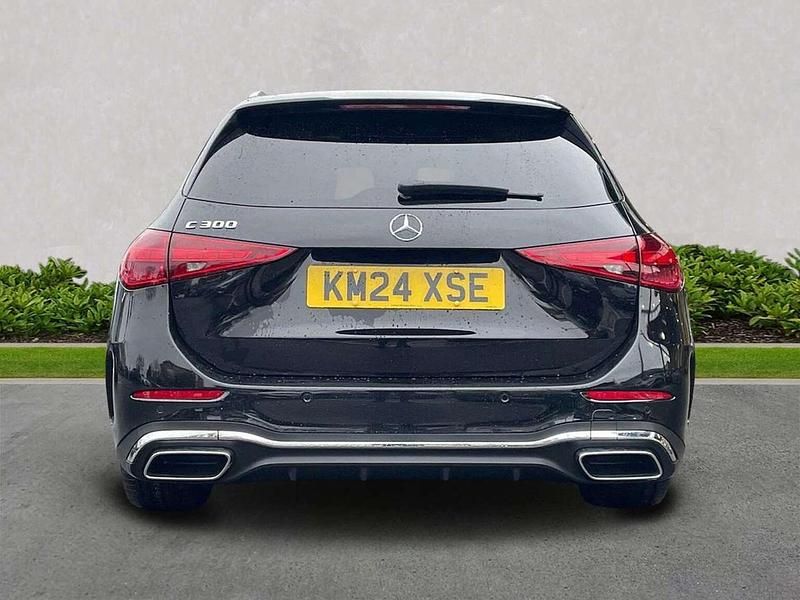 Used Mercedes C300 AMG Line Premium 2024 Black Estate