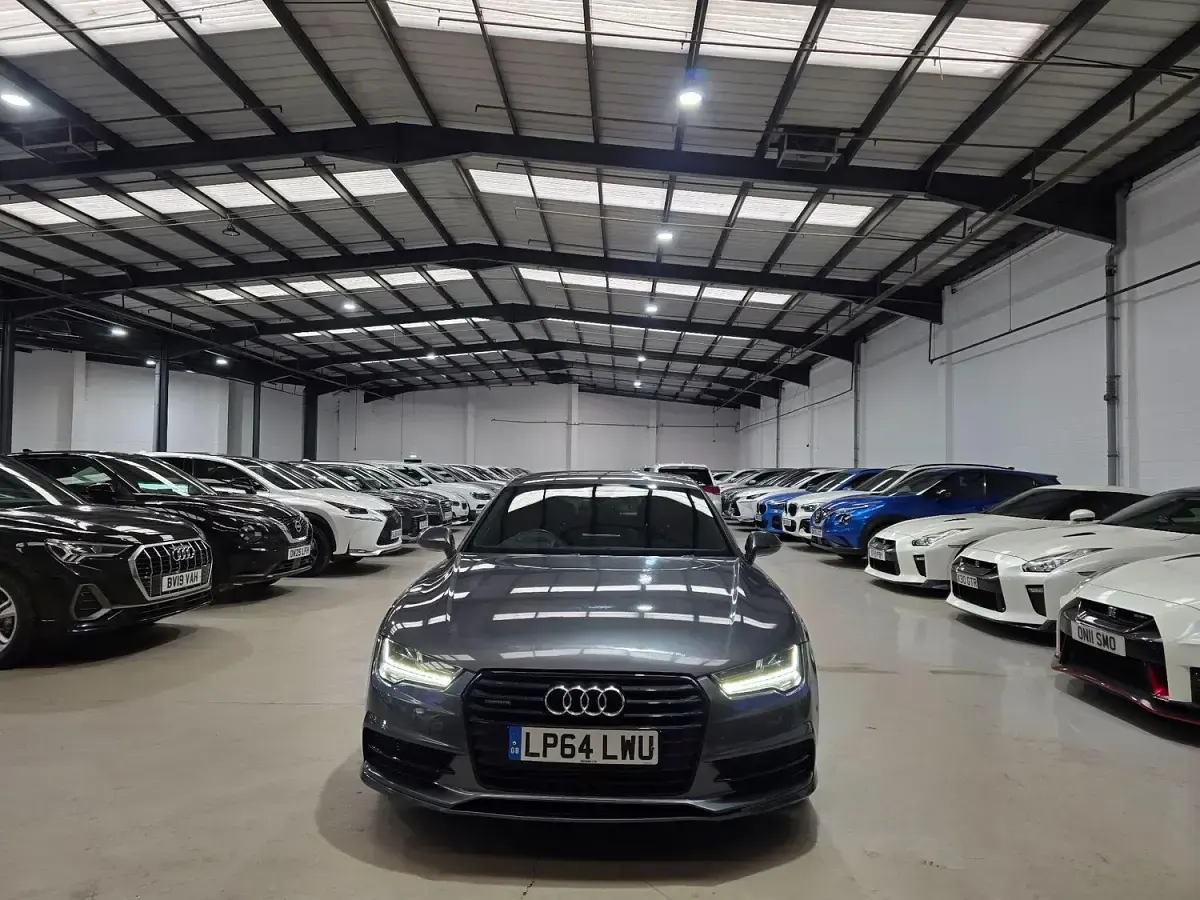 Used Audi A7 Black Edition 2015 Grey Hatchback