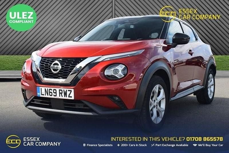 Used Nissan Juke N-Connecta 117 HP (86 kW) 2020 Red SUV
