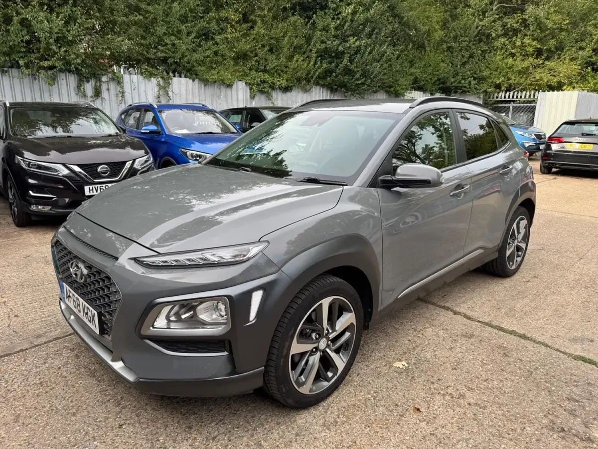 Used Hyundai Kona Premium 120 HP (88 kW) 2018 Grey SUV