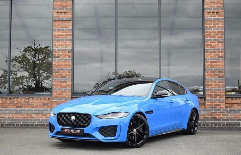 Blue Used 2020 Jaguar XE S Sedan | £21,499 - Image 1/4
