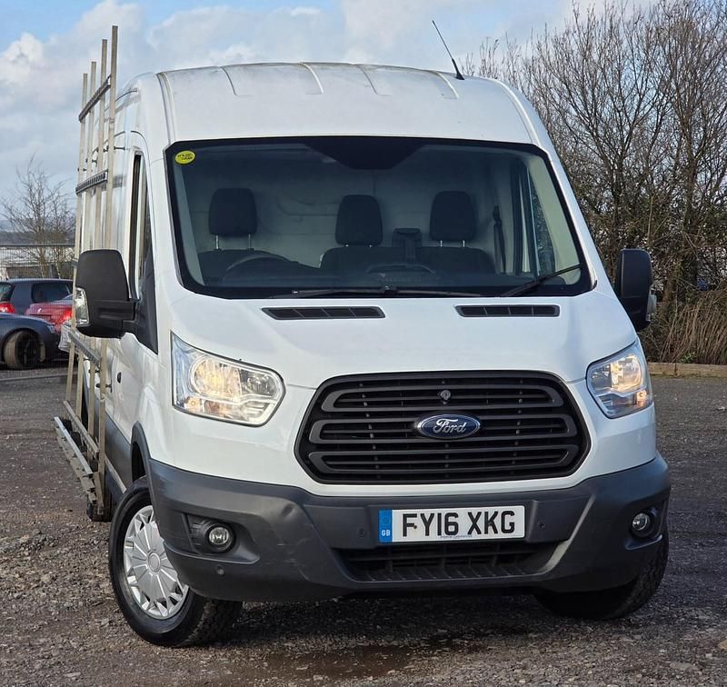Used Ford Transit 125 HP (91 kW) 2016 White Van