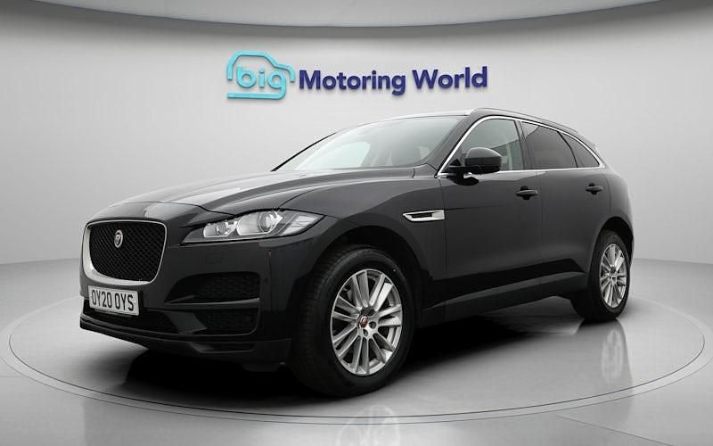 Used Jaguar F-Pace Portfolio 241 HP (177 kW) 2020 Black SUV