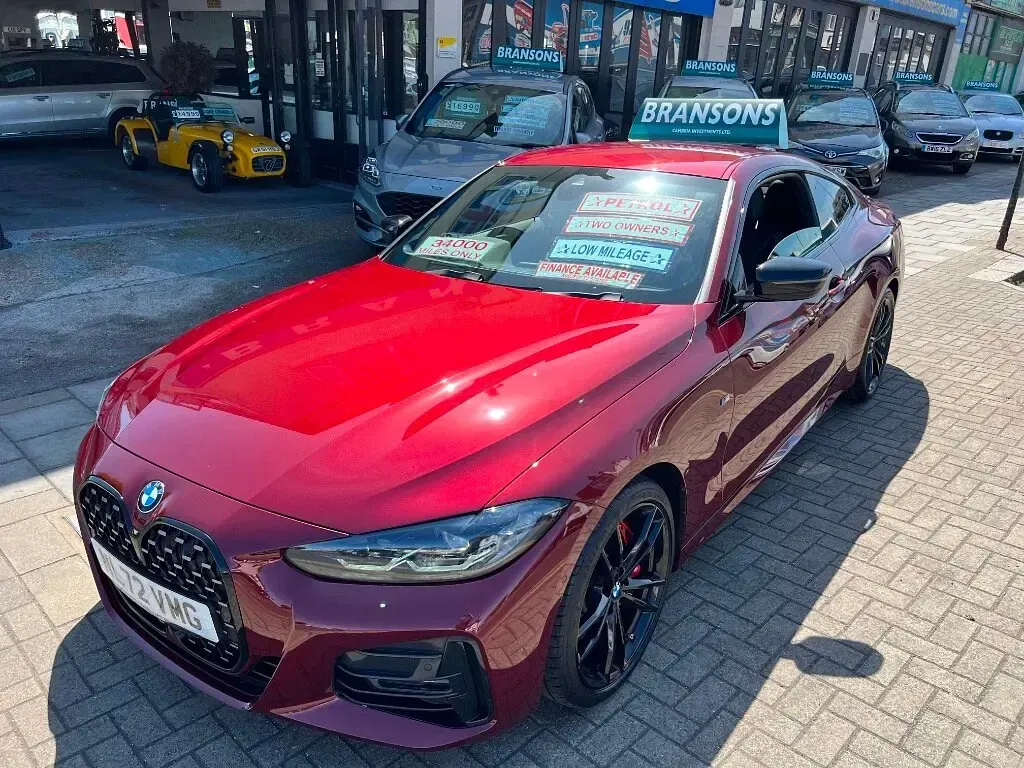 Used BMW 420 Coupé M Sport 2022 Red Coupe