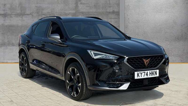 Metallic midnight black Used 2024 Cupra Formentor SUV | £26,290 (A bit pricey) - Image 1/4
