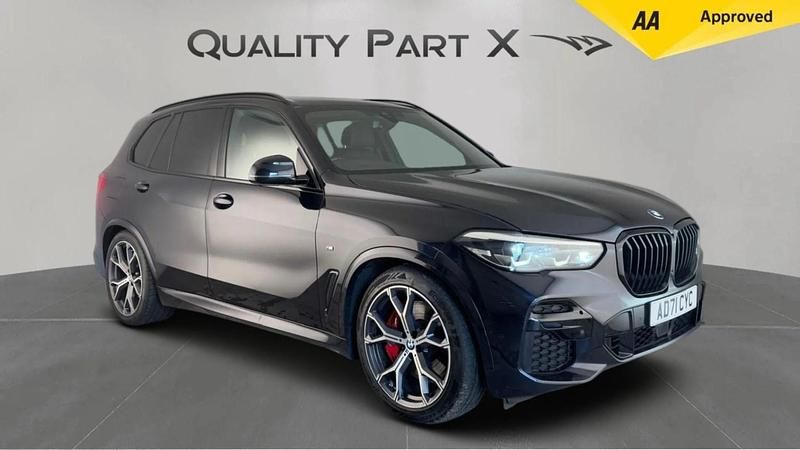 Black Used 2021 BMW X5 M Sport SUV | £34,000 (Good price) - Image 1/4