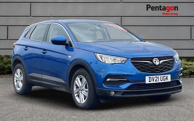 Blue Used 2021 Vauxhall Grandland X S SUV | £12,215 (Super price) - Image 1/4