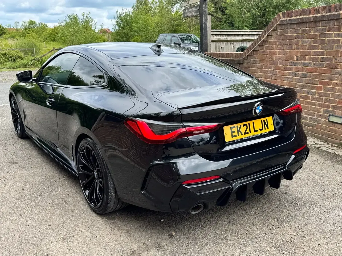 Used BMW 420 Coupé M Sport 181 HP (133 kW) 2021 Black Coupe