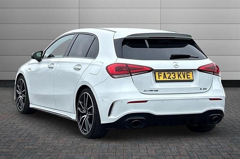 Used Mercedes A35 AMG Premium 306 HP (225 kW) 2023 White Hatchback