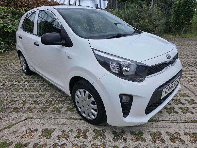 White Used 2018 Kia Picanto Hatchback | £5,925 (Fair price) - Image 1/4