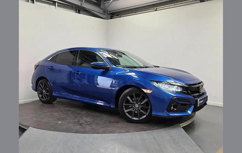 Used Honda Civic SR 126 HP (92 kW) 2022 Blue Hatchback