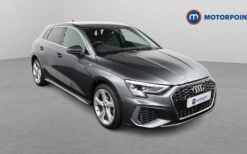 Used 2025 Audi A3 Sportback e-tron S-Line Hatchback | £21,499 (Good price) - Image 1/4