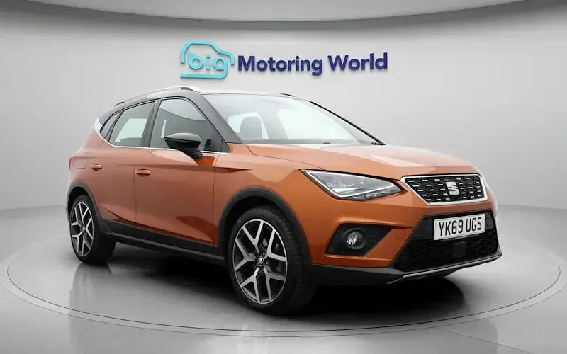 Used Seat Arona XCELLENCE Lux 116 HP (85 kW) 2019 Orange SUV