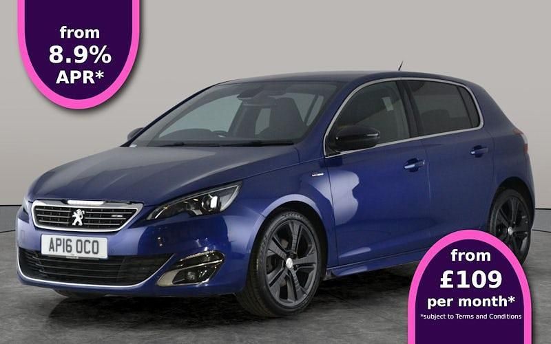 Blue Used 2016 Peugeot 308 GT-line Hatchback | £7,564 (Fair price) - Image 1/3