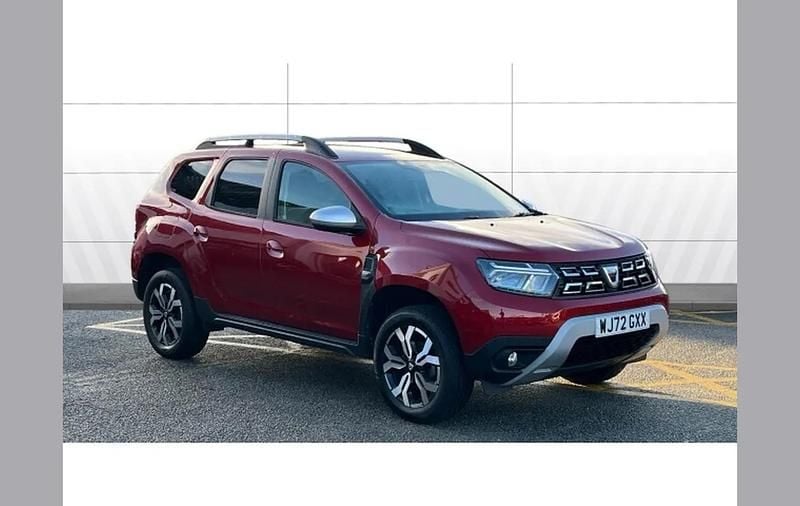 Red Used 2022 Dacia Duster Prestige SUV | £13,498 (Fair price) - Image 1/4