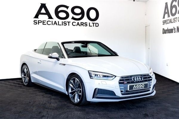 White Used 2018 Audi S5 Cabriolet Comfort Cabriolet | £27,290 - Image 1/1
