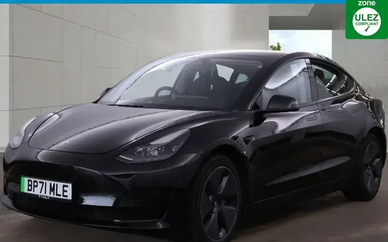 Usado Tesla Model 3 Standard Range 208 kW (283 HP) 2021 Sedan