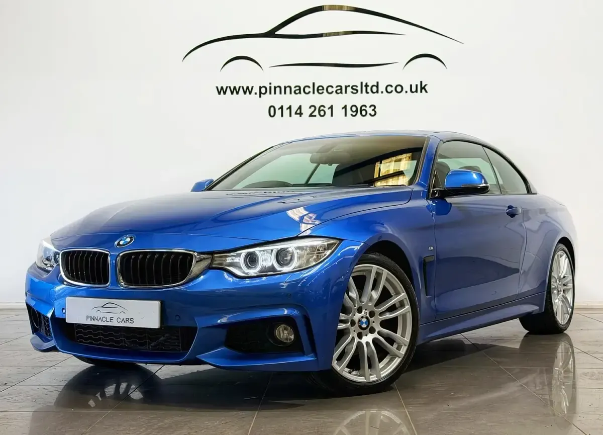 Used BMW 420 M Sport 2015 Blue Cabriolet